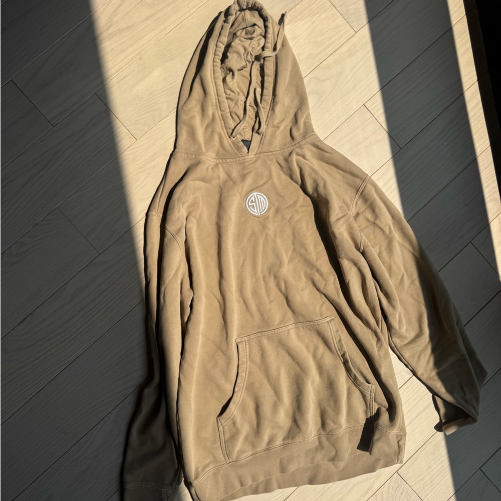 Men's Casual Tan Hoodie